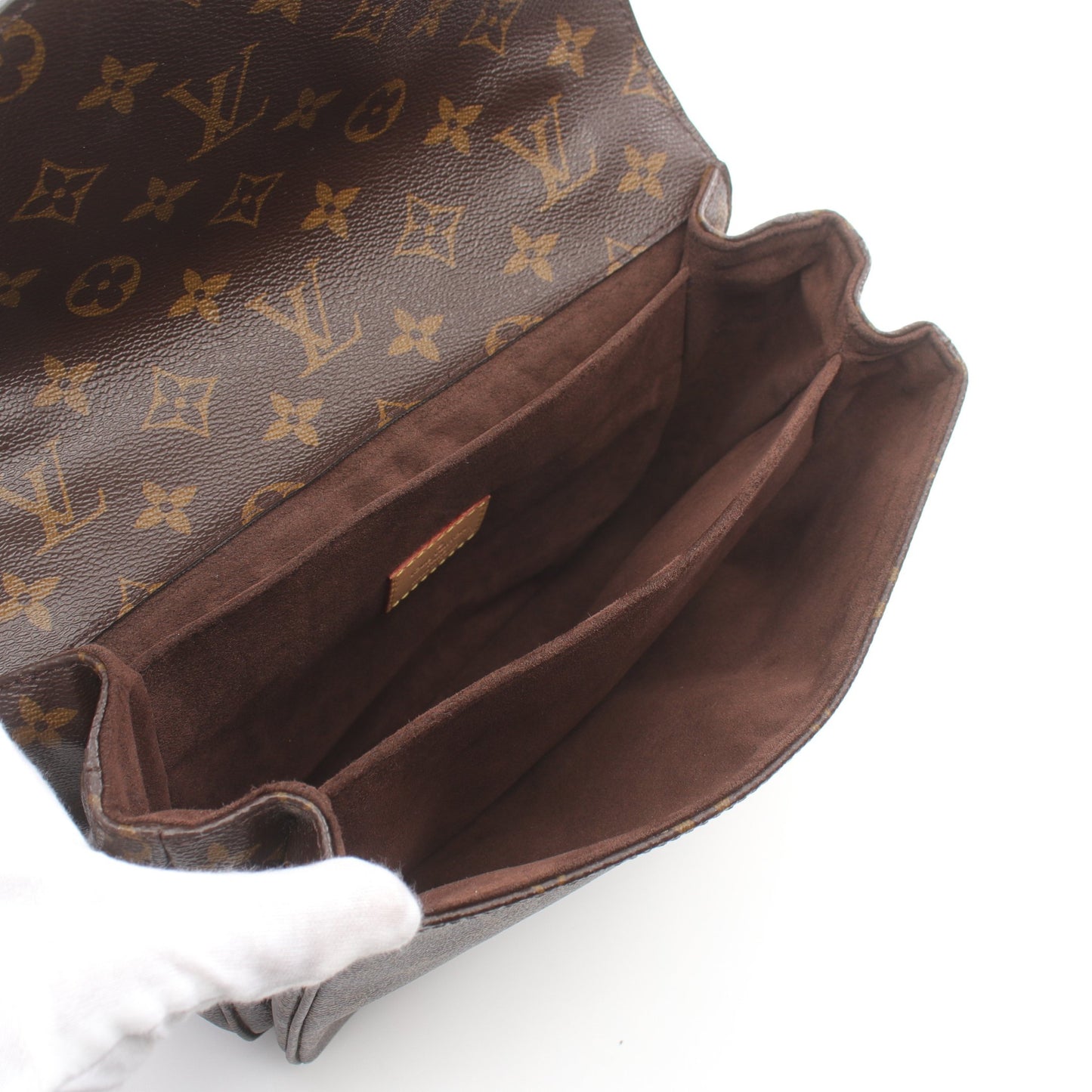 ポシェット メティス MM モノグラム ハンドバッグ PVC レザー ブラウン 2WAY ルイヴィトン バッグ LOUIS VUITTON