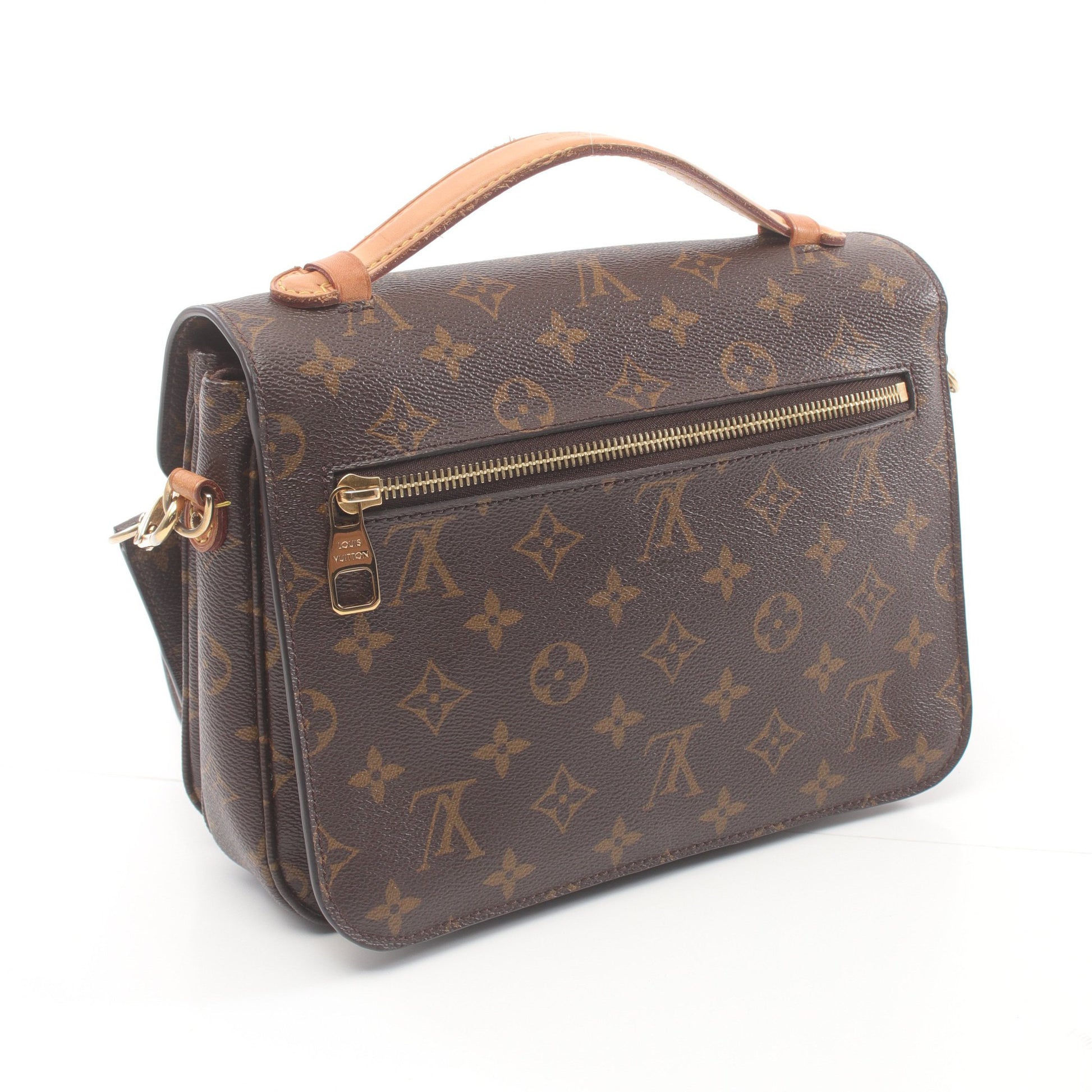 ポシェット メティス MM モノグラム ハンドバッグ PVC レザー ブラウン 2WAY ルイヴィトン バッグ LOUIS VUITTON