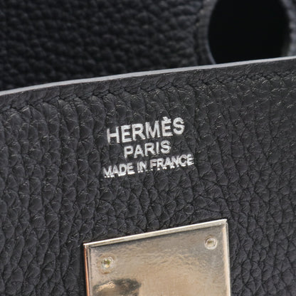 バーキン30 ハンドバッグ トゴ ブラック シルバー金具 A刻印 エルメス バッグ HERMES