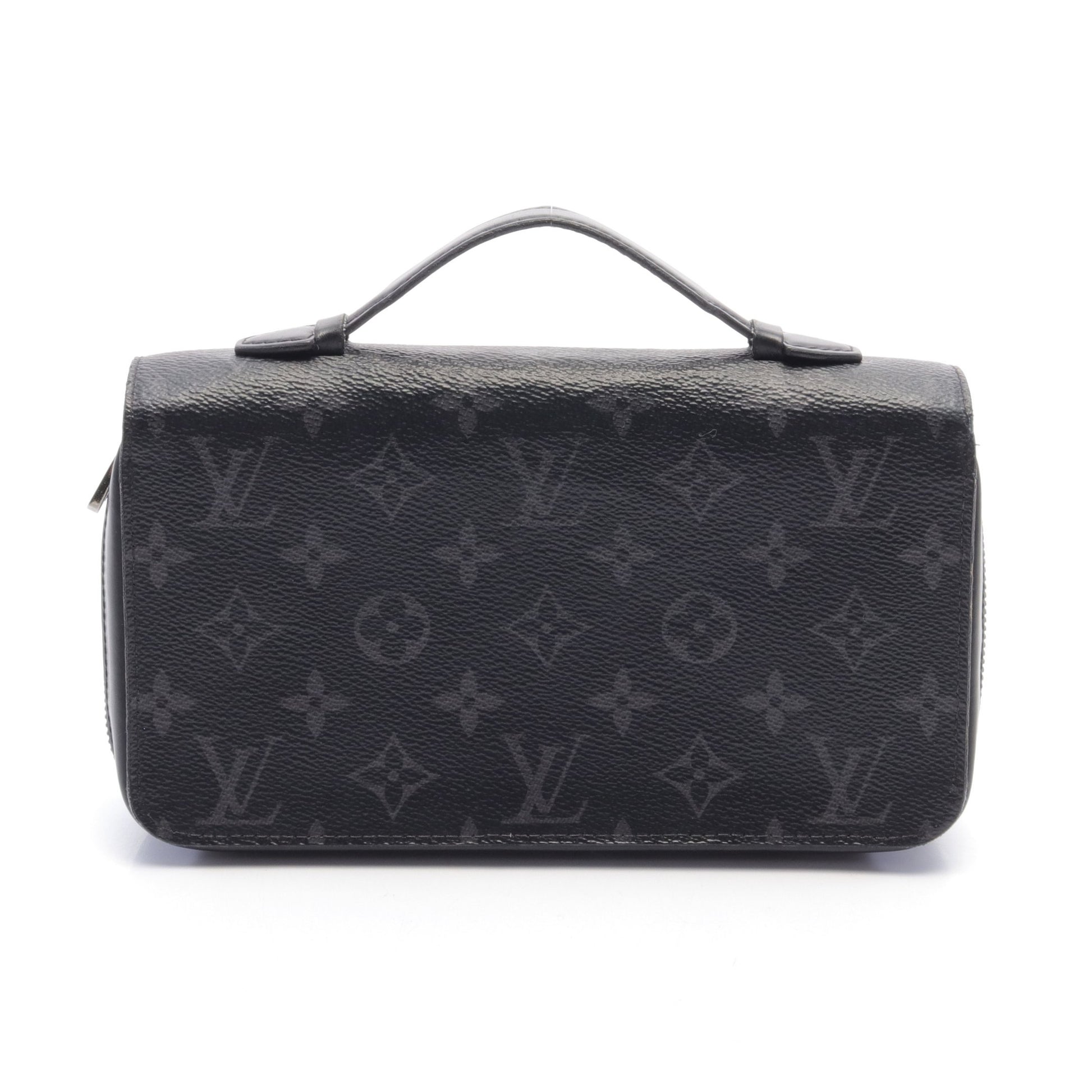 ジッピーXL モノグラムエクリプス ラウンドファスナー長財布 PVC レザー ブラック ルイヴィトン 財布・小物 LOUIS VUITTON