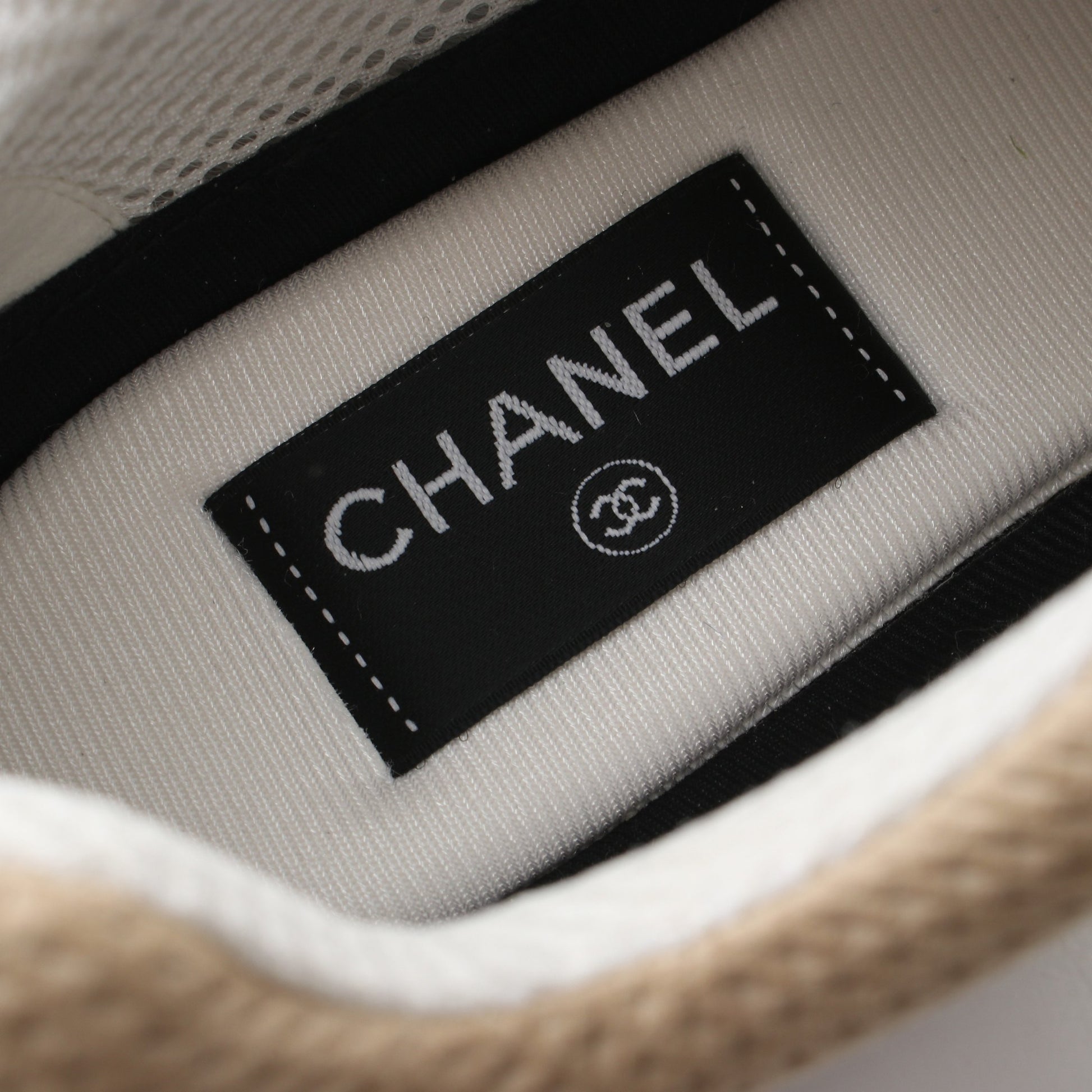 ココマーク スニーカー スエード ファブリック ベージュ 24SS シャネル シューズ CHANEL