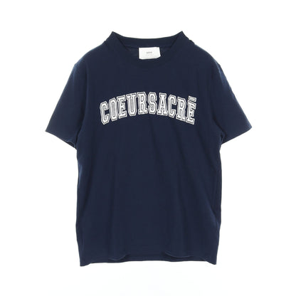 Coeur Sacre Tシャツ コットン ネイビー アミアレクサンドルマテュッシ トップス AMI Alexandre Mattiussi