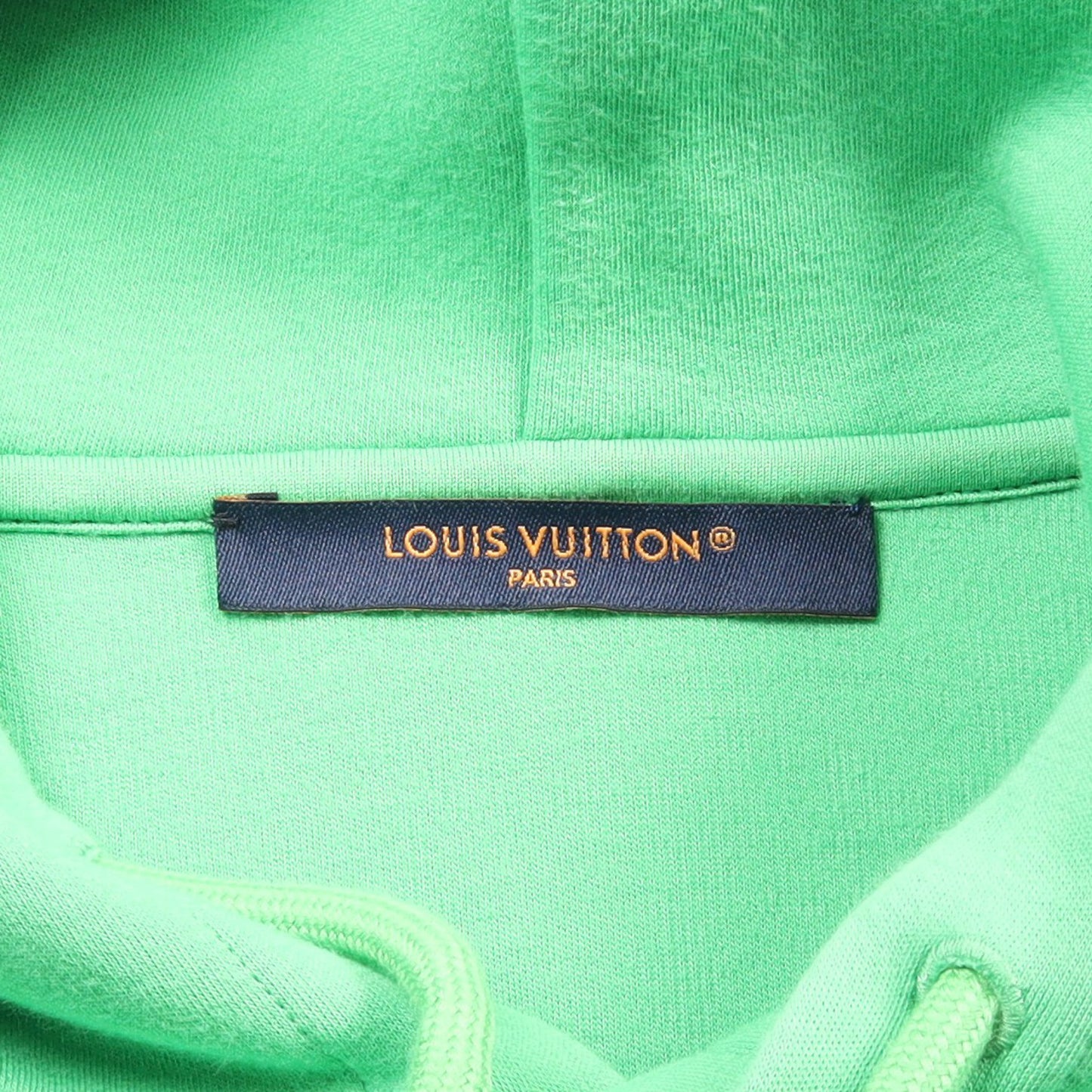 モノグラムフラワーストッパー フーディ プルオーバーパーカー コットン グリーン ルイヴィトン トップス LOUIS VUITTON