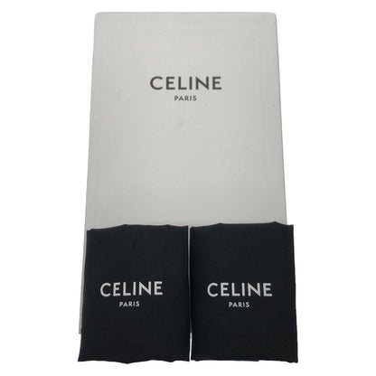 スリッポン コットン ブラック セリーヌ シューズ CELINE