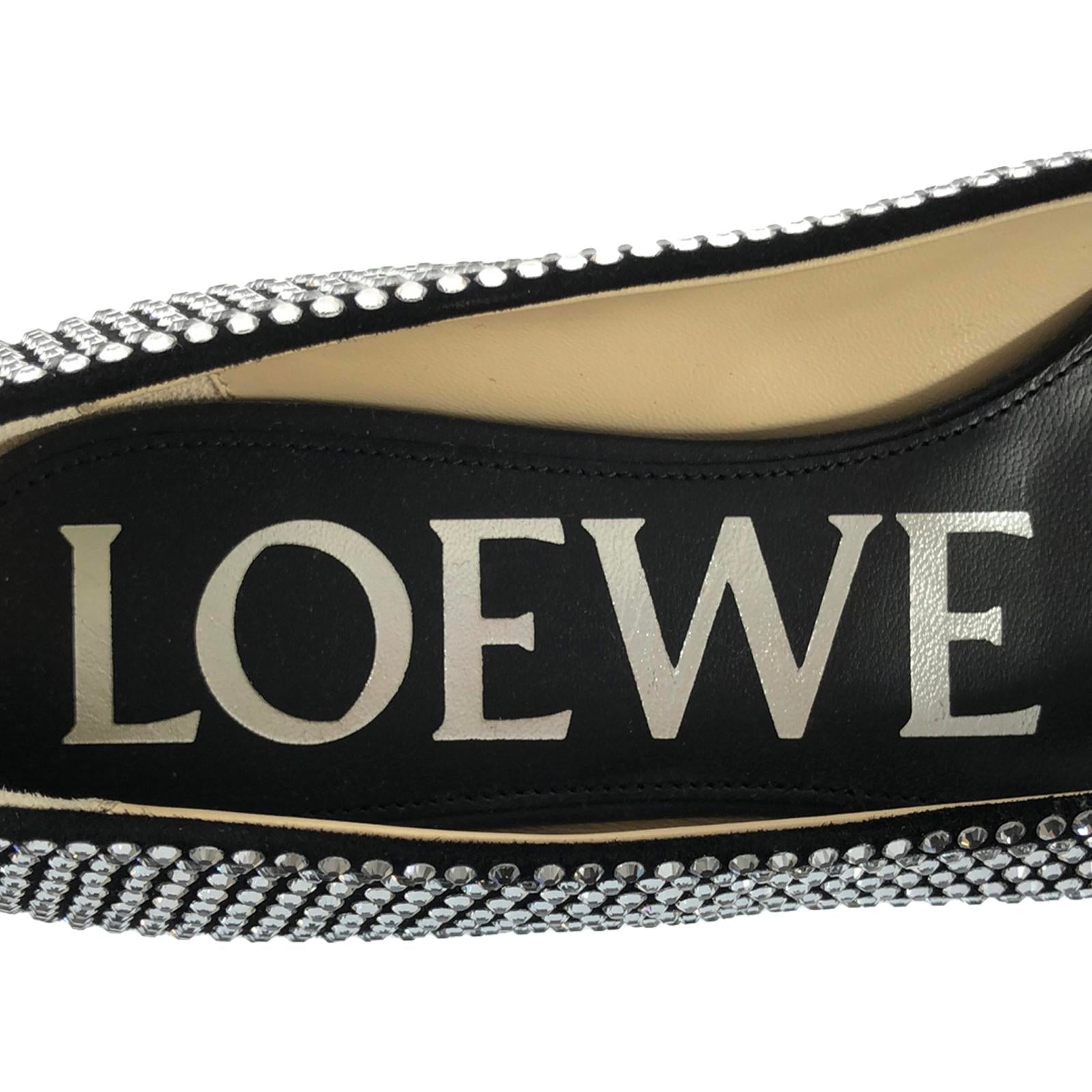 パンプス レザー ブラック ロエベ シューズ LOEWE