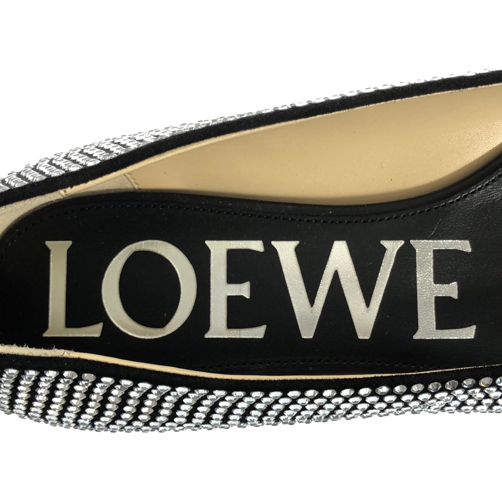 パンプス レザー ブラック ロエベ シューズ LOEWE