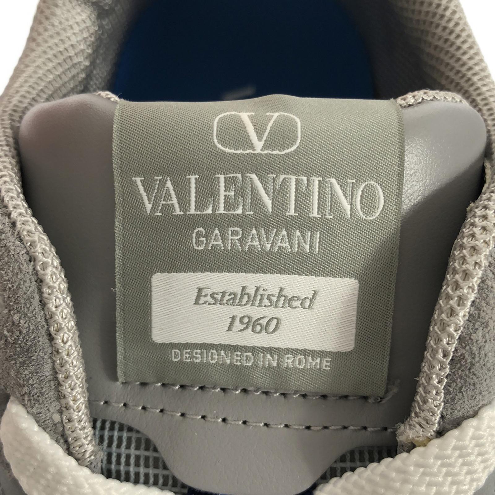 スニーカー レザー グレー ヴァレンティノ シューズ VALENTINO