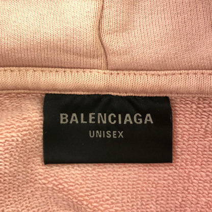 パーカー コットン ピンク バレンシアガ アウター BALENCIAGA