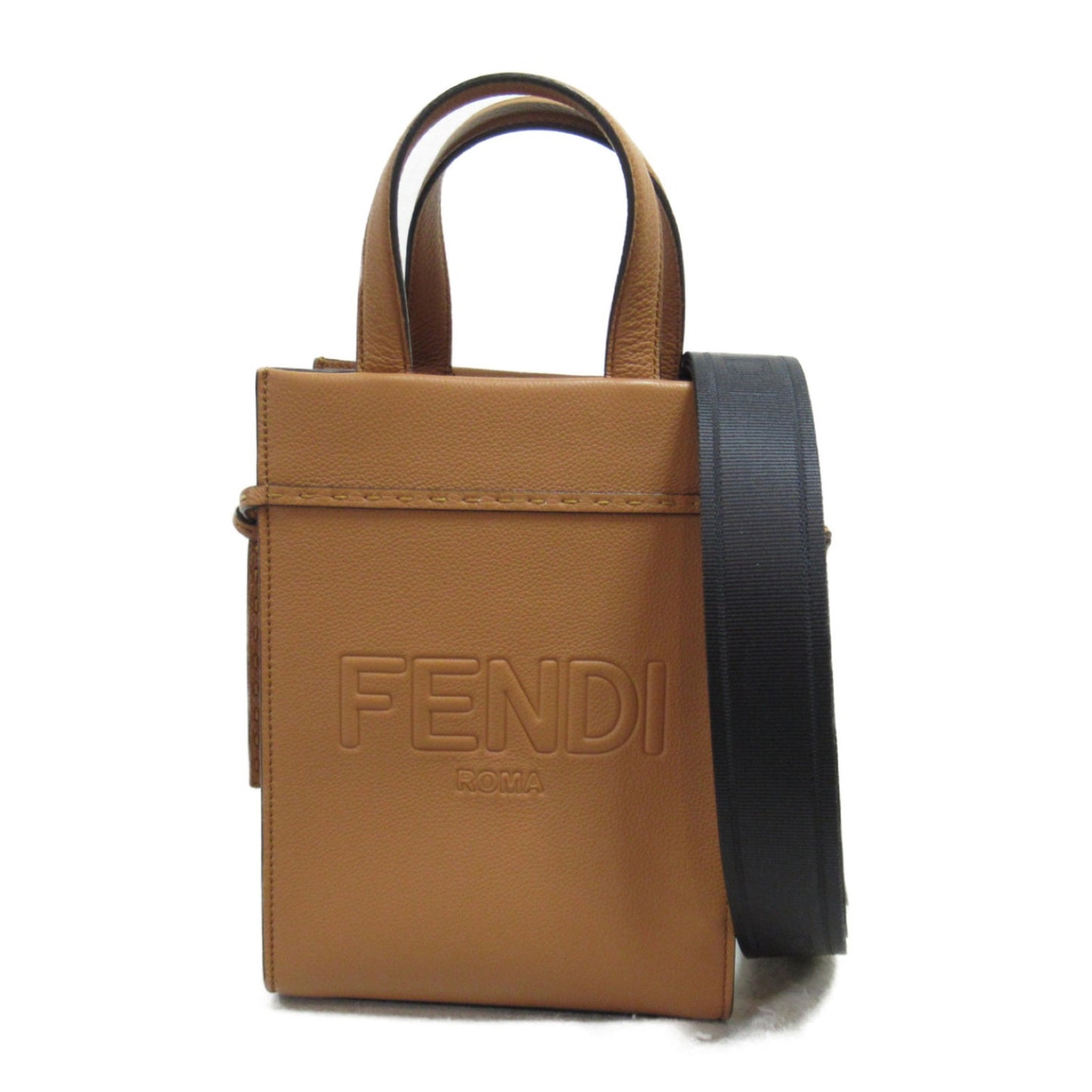 ゴートゥーショッパーS 2wayショルダーバッグ ショルダーバッグ レザー ブラウン フェンディ バッグ FENDI