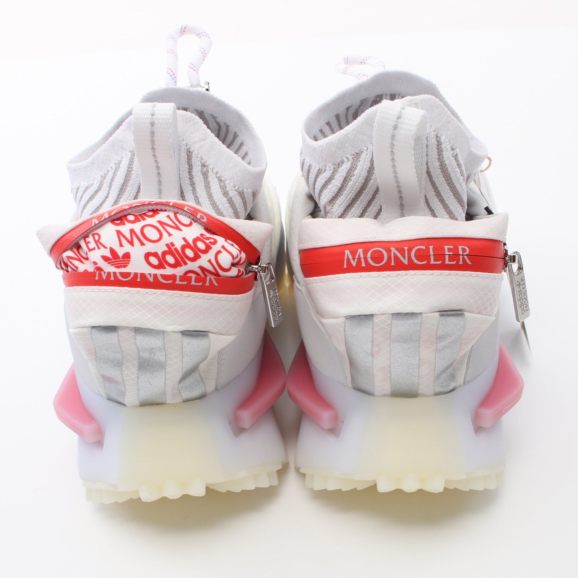 MONCLER × adidas M NMD RUNNER スニーカー ファブリック ホワイト モンクレール シューズ MONCLER