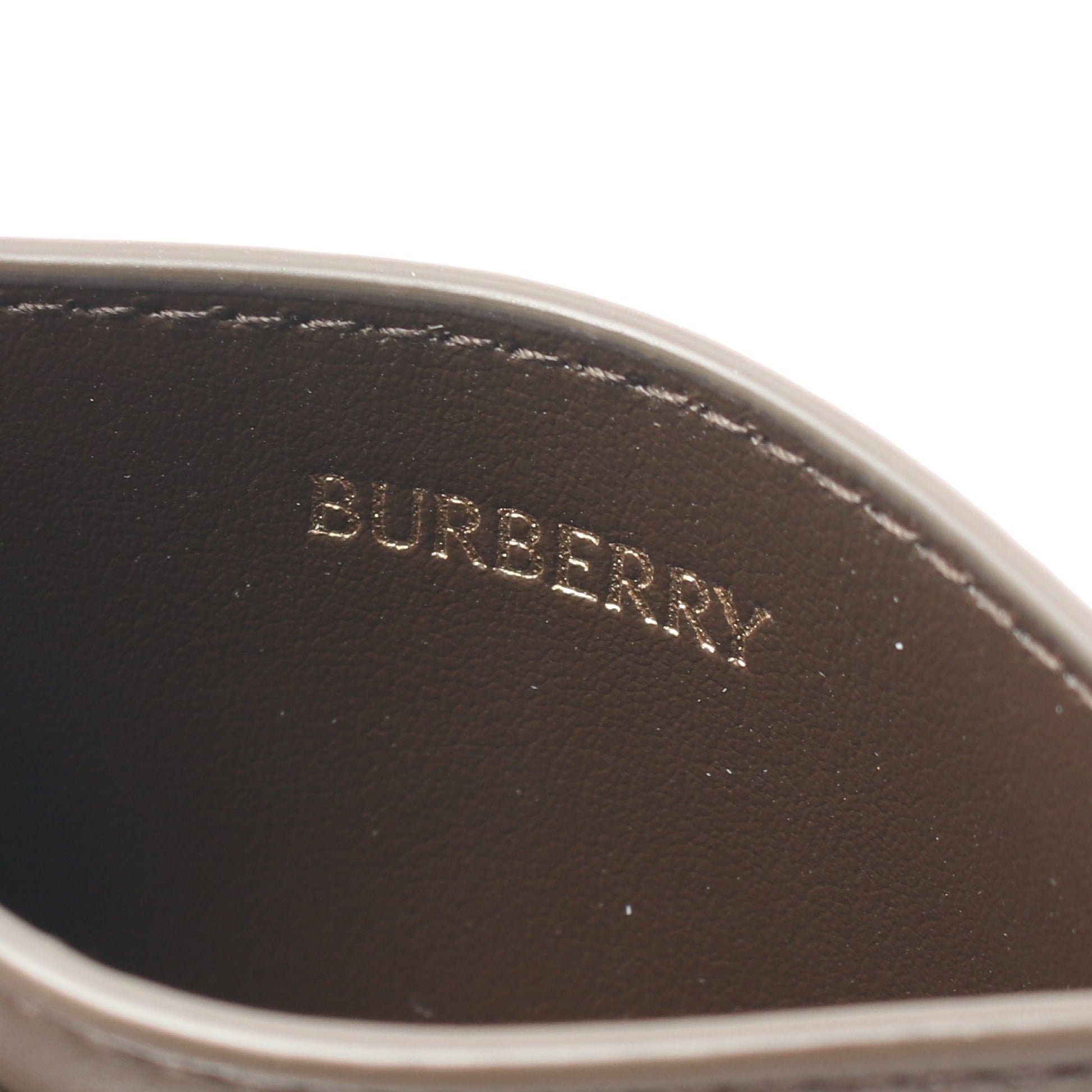 チェック カードケース PVC レザー ベージュ ブラウン マルチカラー バーバリー 財布・小物 BURBERRY