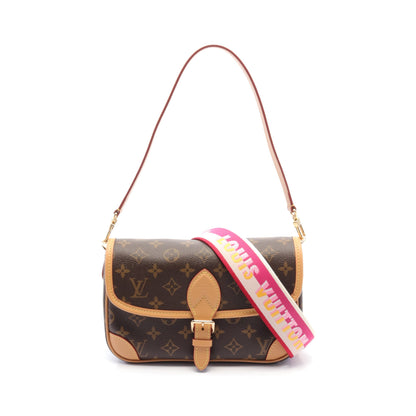 モノグラム ディアヌ NM PM ワンショルダーバッグ PVC レザー ブラウン ルイヴィトン バッグ LOUIS VUITTON