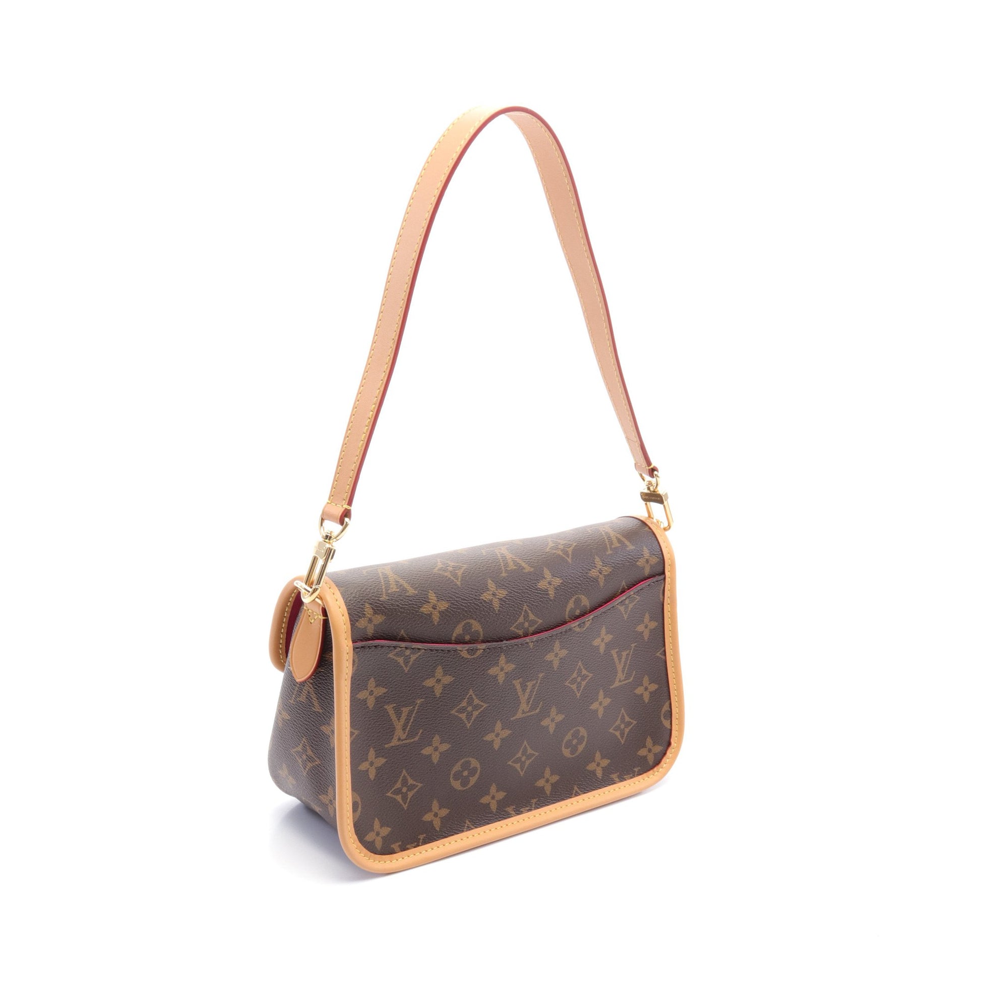 モノグラム ディアヌ NM PM ワンショルダーバッグ PVC レザー ブラウン ルイヴィトン バッグ LOUIS VUITTON