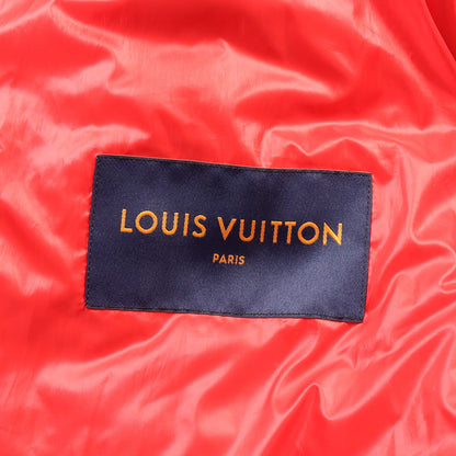 モノグラムフラワーキルテッド ダウンジャケット レッド ルイヴィトン アウター LOUIS VUITTON