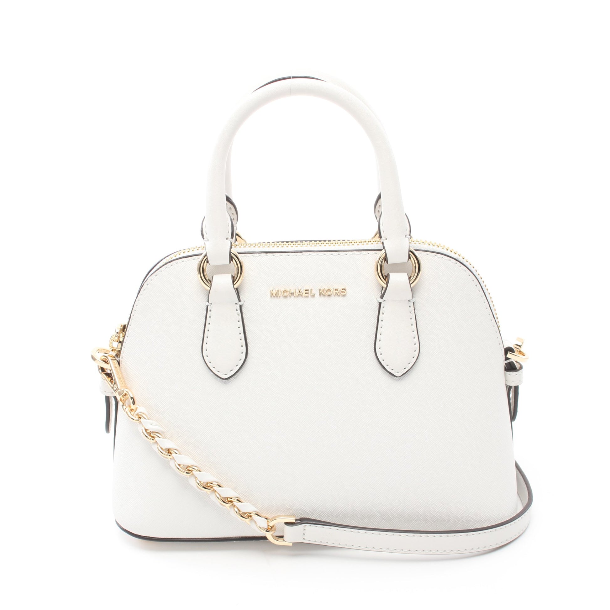 VERONICA XS CROSSBODY ハンドバッグ レザー ホワイト 2WAY マイケルコース バッグ MICHAEL KORS