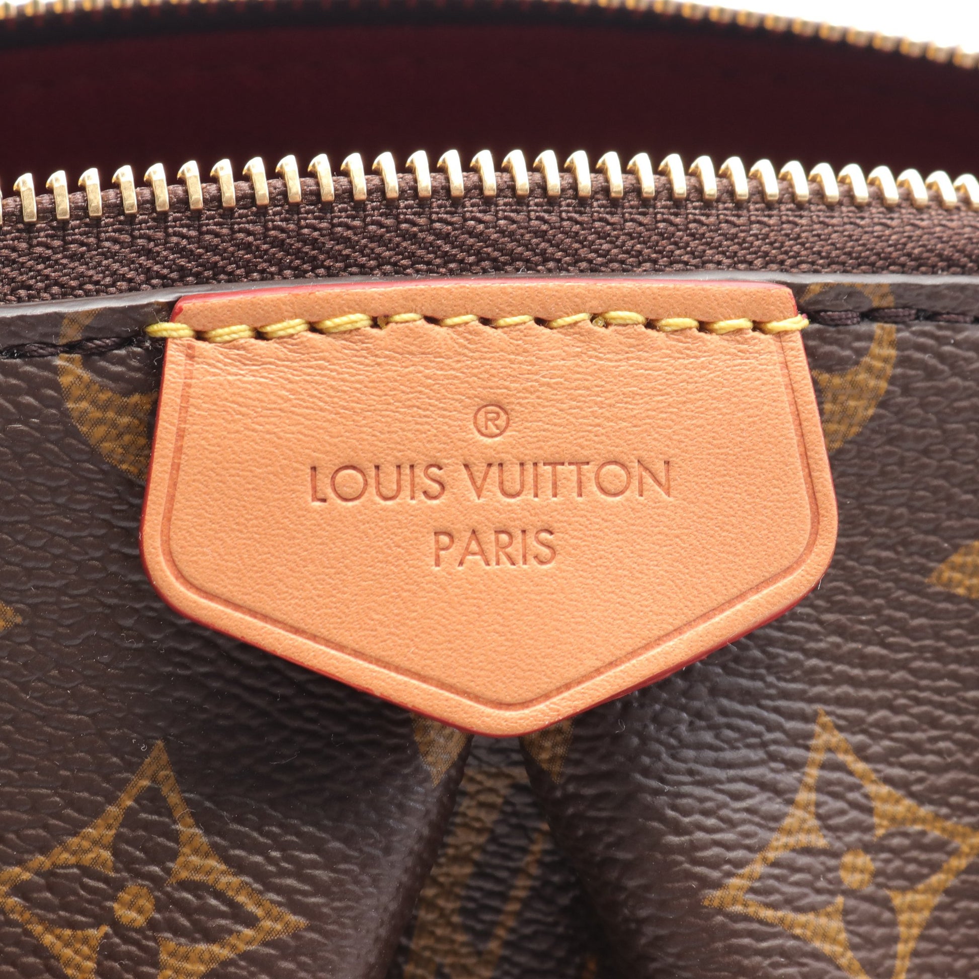 ボエシ NM PM モノグラム ハンドバッグ PVC レザー ブラウン 2WAY ルイヴィトン バッグ LOUIS VUITTON