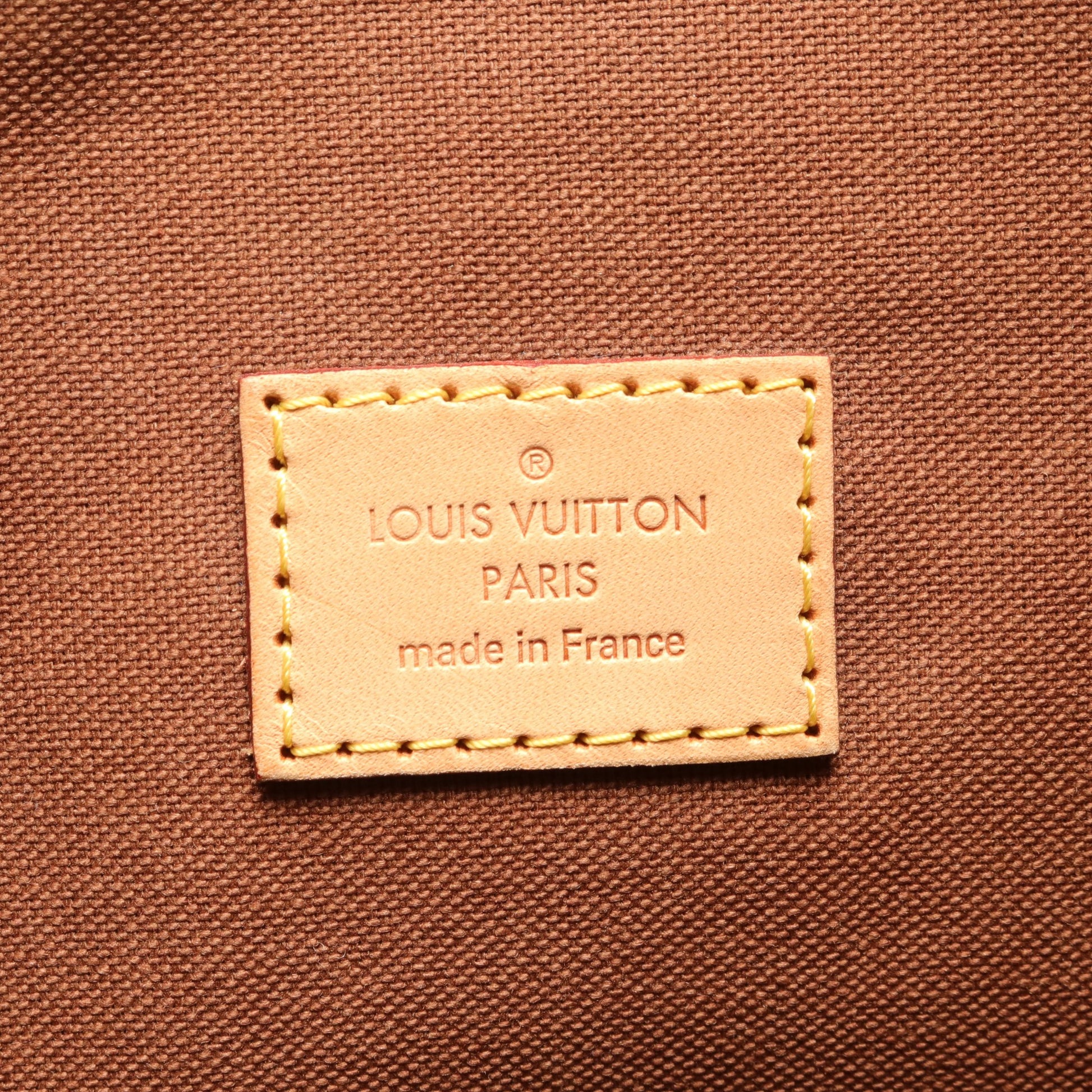 サックアド ボスフォール モノグラム バックパック リュックサック PVC レザー ブラウン ルイヴィトン バッグ LOUIS VUITTON