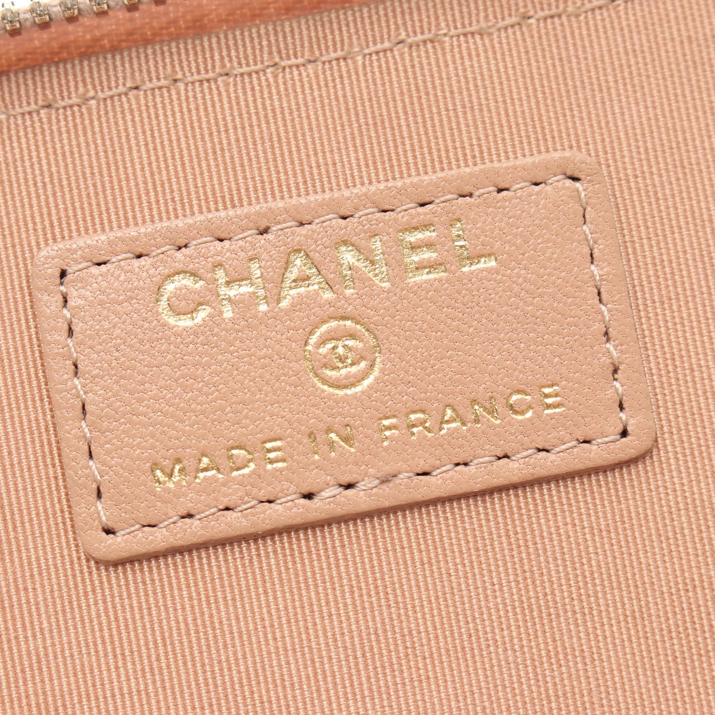 マトラッセ バニティバッグ チェーンショルダーバッグ ラムスキン グレーベージュ ゴールド金具 2WAY シャネル バッグ CHANEL