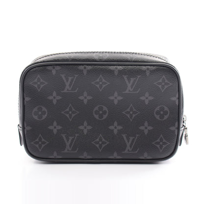 トゥルーストワレPM モノグラムエクリプス ポーチ PVC ブラック ルイヴィトン 財布・小物 LOUIS VUITTON