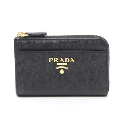 コインケース サフィアーノレザー ブラック プラダ 財布・小物 PRADA