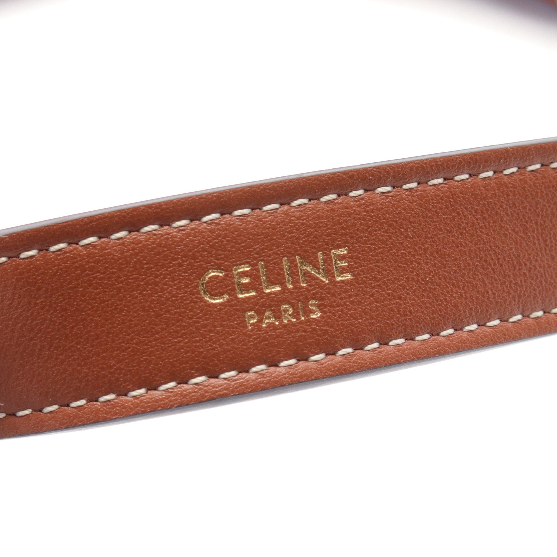 AVA アヴァ トリオンフ ワンショルダーバッグ レザー ブラウン セリーヌ バッグ CELINE