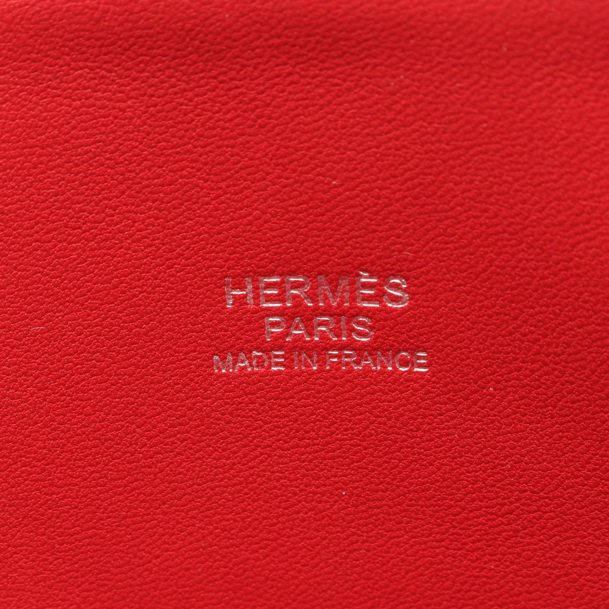 ボリード31 ルージュカザック ハンドバッグ トリヨンクレマンス レッド シルバー金具 2WAY T刻印 エルメス バッグ HERMES