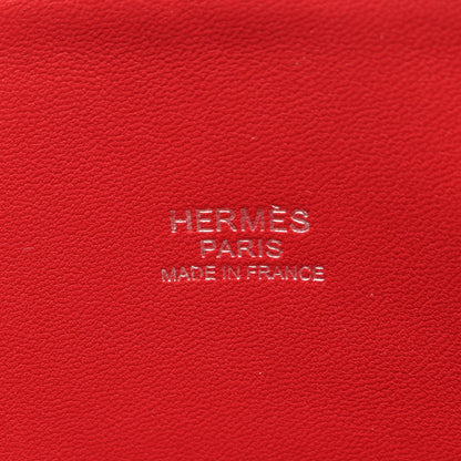 ボリード31 ルージュカザック ハンドバッグ トリヨンクレマンス レッド シルバー金具 2WAY T刻印 エルメス バッグ HERMES