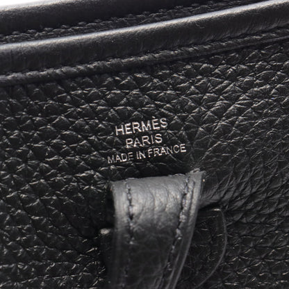 エヴリンTPM ショルダーバッグ トリヨンクレマンス ブラック シルバー金具 W刻印 エルメス バッグ HERMES