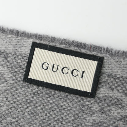 マフラー ウール グレー グッチ 財布・小物 GUCCI