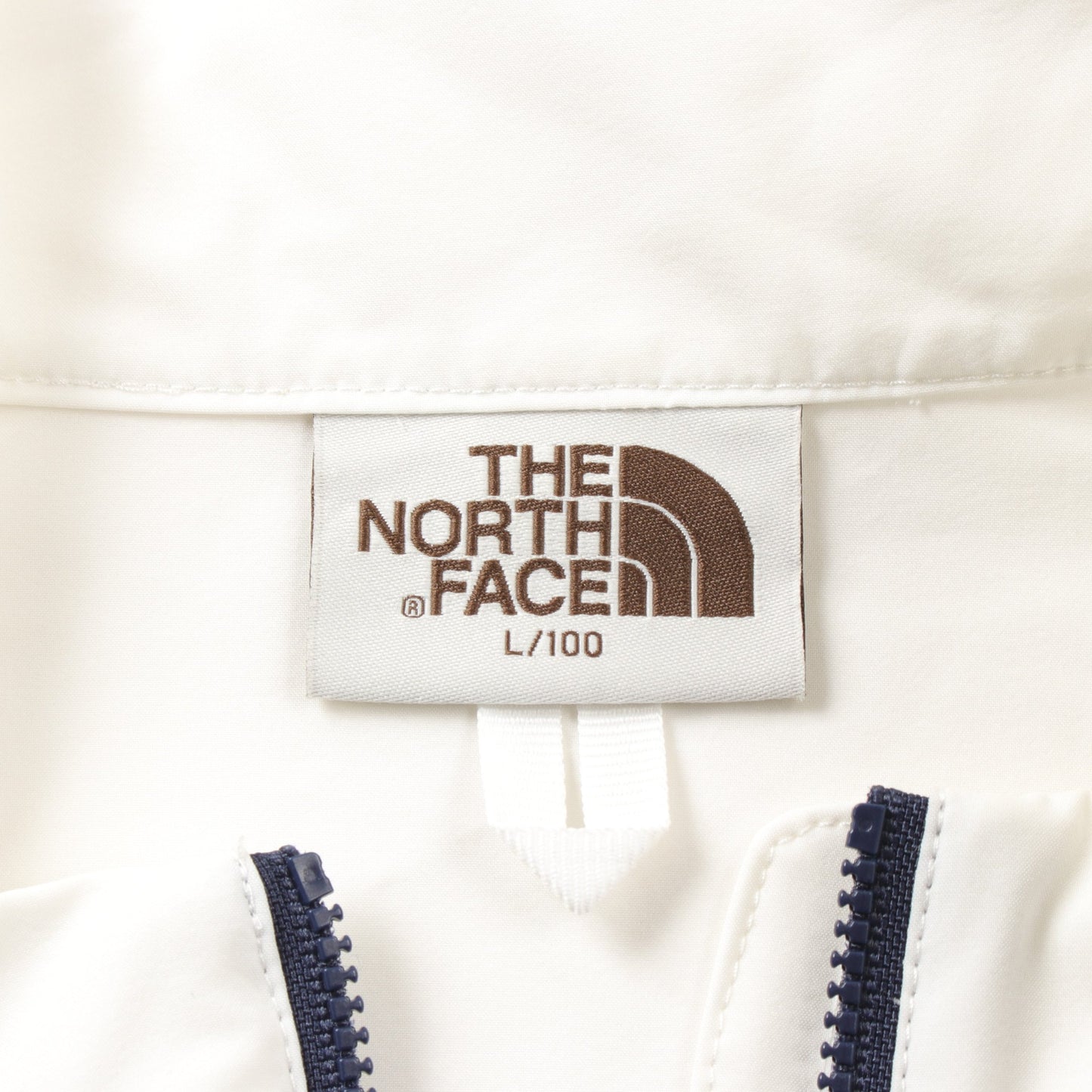 WHITE LABEL FIELD ハーフジップ Tシャツ 半袖 ホワイト ネイビー ザノースフェイス トップス THE NORTH FACE