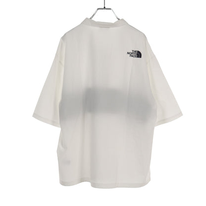 WHITE LABEL FIELD ハーフジップ Tシャツ 半袖 ホワイト ネイビー ザノースフェイス トップス THE NORTH FACE