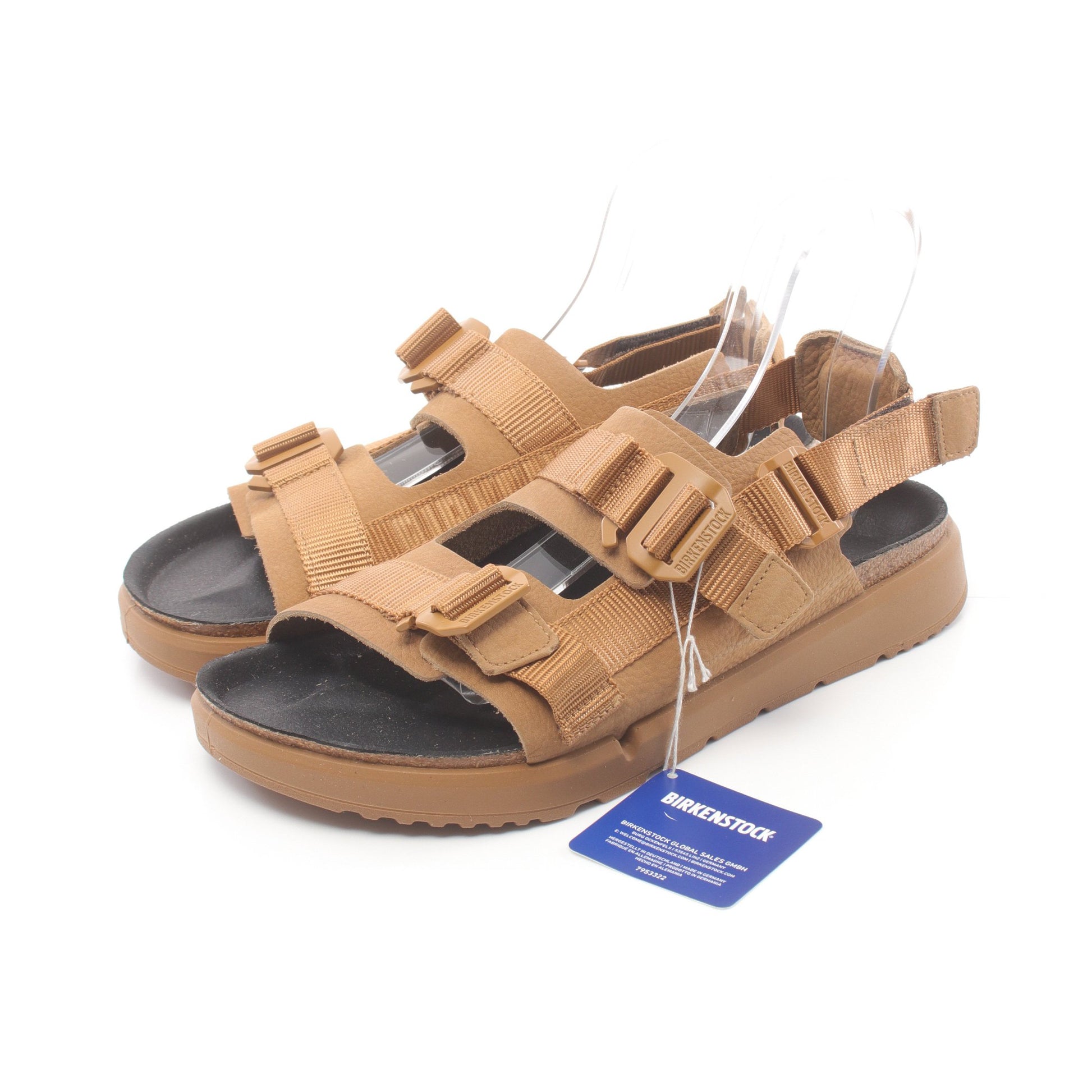 Shinjuku シンジュク サンダル レザー ライトブラウン ビルケンシュトック シューズ BIRKENSTOCK