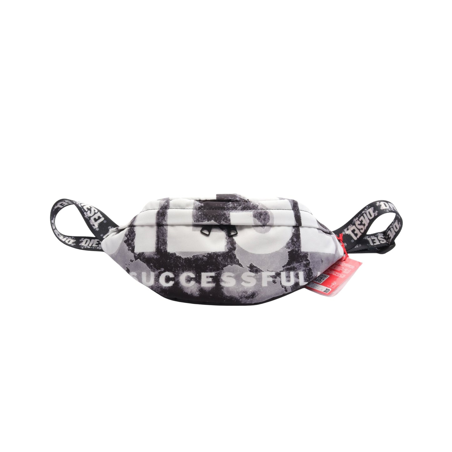 RAVE BELT BAG ボディバッグ ウエストバッグ グラフィックプリント ナイロン グレー ブラック ホワイト ディーゼル バッグ DIESEL