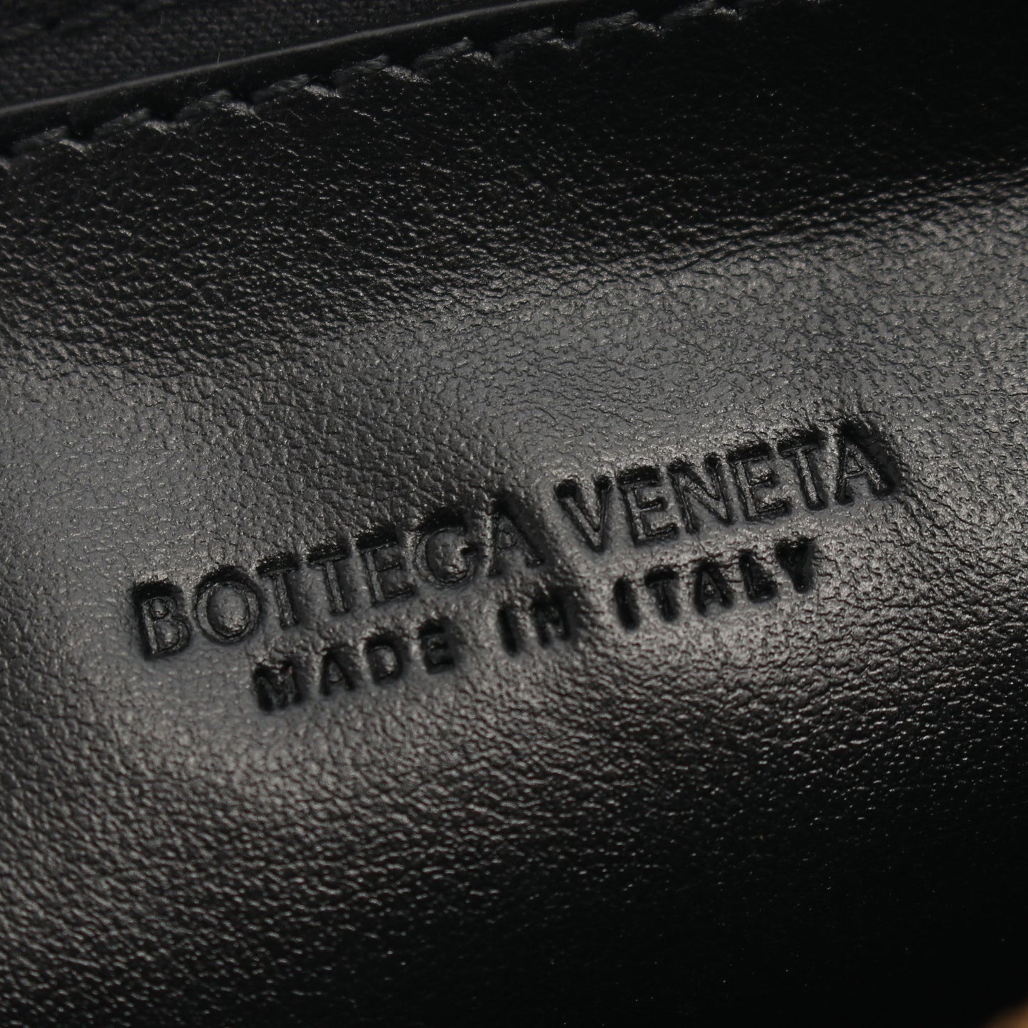 ミニ サンライズ イントレチャート ショルダーバッグ レザー ブラック ボッテガヴェネタ バッグ BOTTEGA VENETA