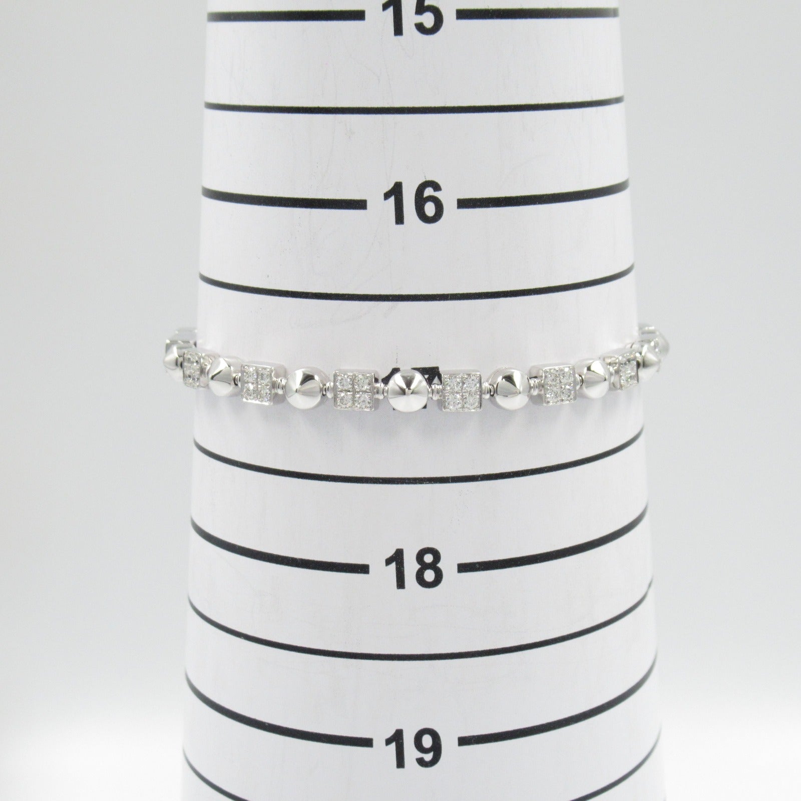 ルチア ブレスレット ブレスレット K18WG（ホワイトゴールド） ダイヤモンド クリア ブルガリ アクセサリー BVLGARI