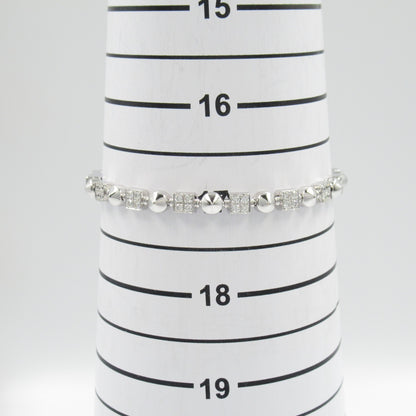 ルチア ブレスレット ブレスレット K18WG（ホワイトゴールド） ダイヤモンド クリア ブルガリ アクセサリー BVLGARI