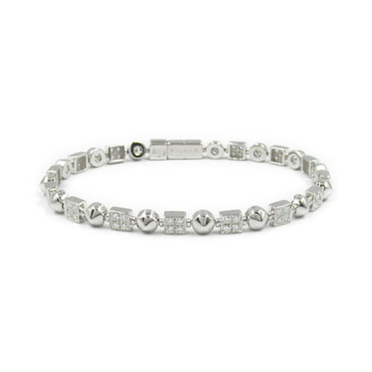 ルチア ブレスレット ブレスレット K18WG（ホワイトゴールド） ダイヤモンド クリア ブルガリ アクセサリー BVLGARI