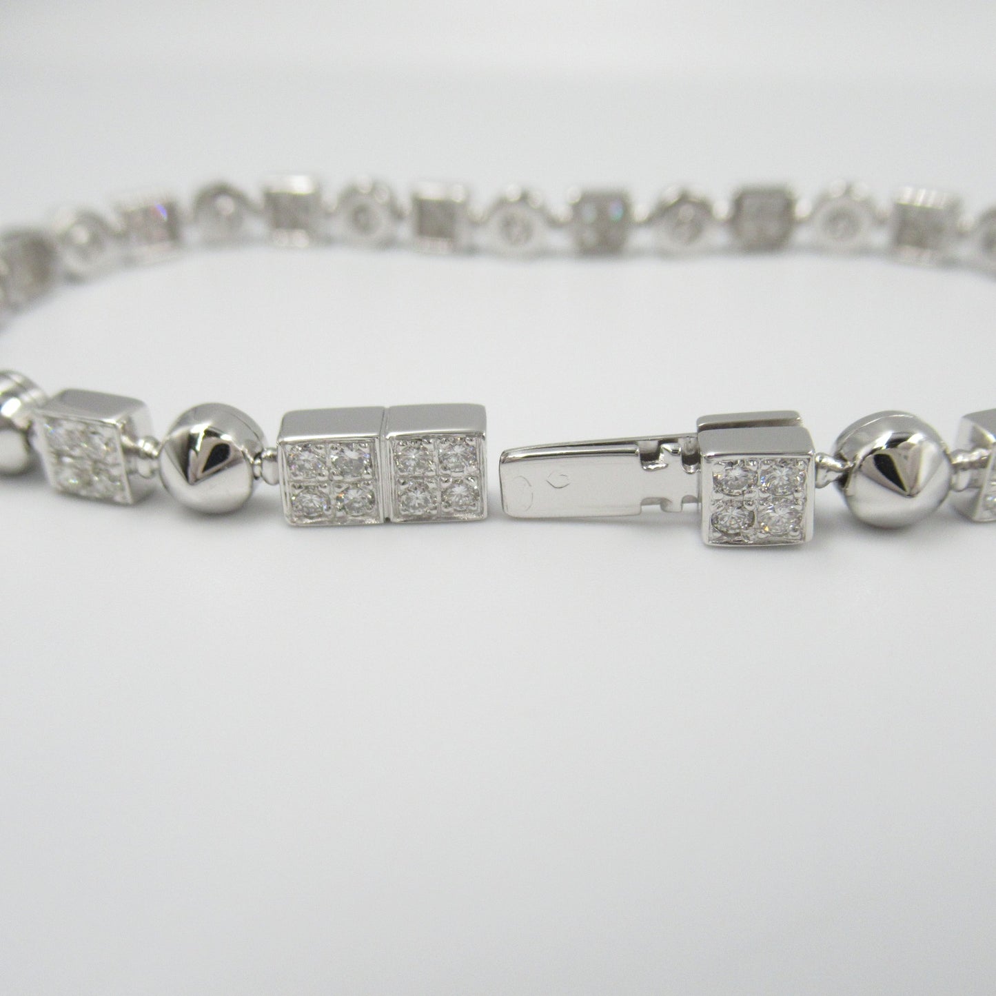 ルチア ブレスレット ブレスレット K18WG（ホワイトゴールド） ダイヤモンド クリア ブルガリ アクセサリー BVLGARI