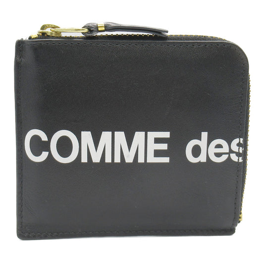 ラウンド財布 ラウンドファスナー財布 レザー ブラック コムデギャルソン 財布・小物 Comme des Garcons