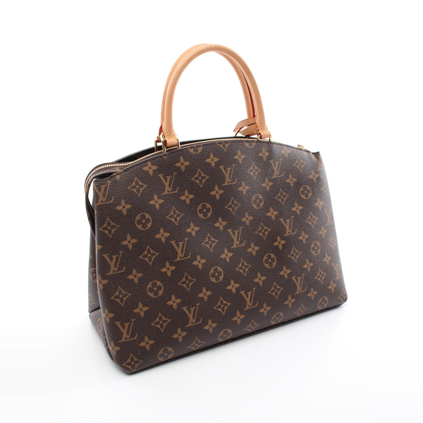 グラン パレMM モノグラム ハンドバッグ PVC レザー ブラウン 2WAY ルイヴィトン バッグ LOUIS VUITTON