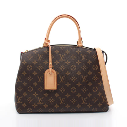 グラン パレMM モノグラム ハンドバッグ PVC レザー ブラウン 2WAY ルイヴィトン バッグ LOUIS VUITTON