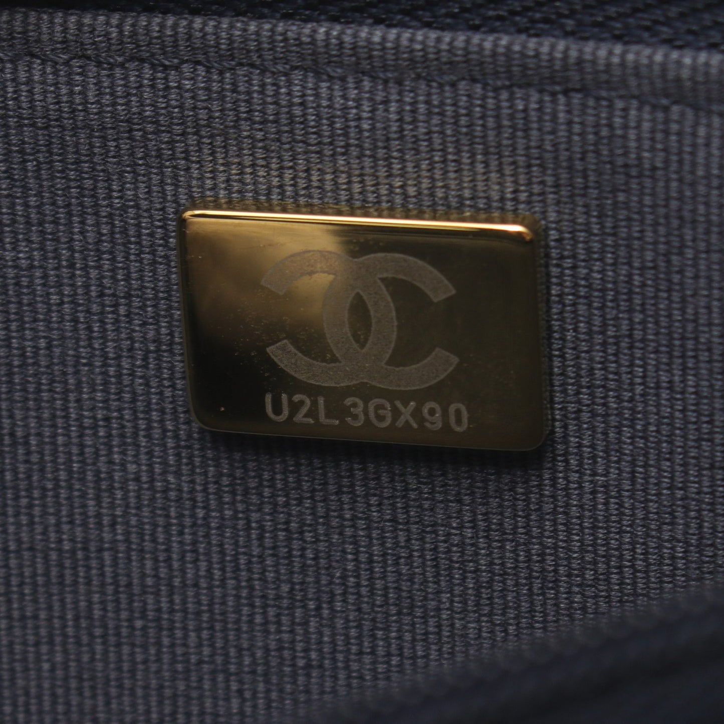 マトラッセ チェーンウォレット デニム インディゴブルー ゴールド金具 シャネル バッグ CHANEL