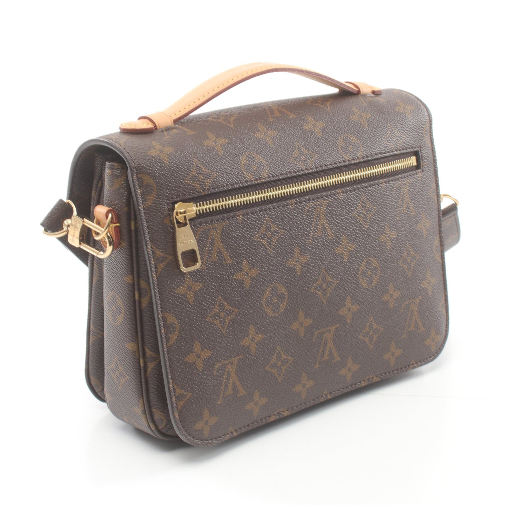 ポシェット メティス MM モノグラム ハンドバッグ PVC レザー ブラウン 2WAY ルイヴィトン バッグ LOUIS VUITTON