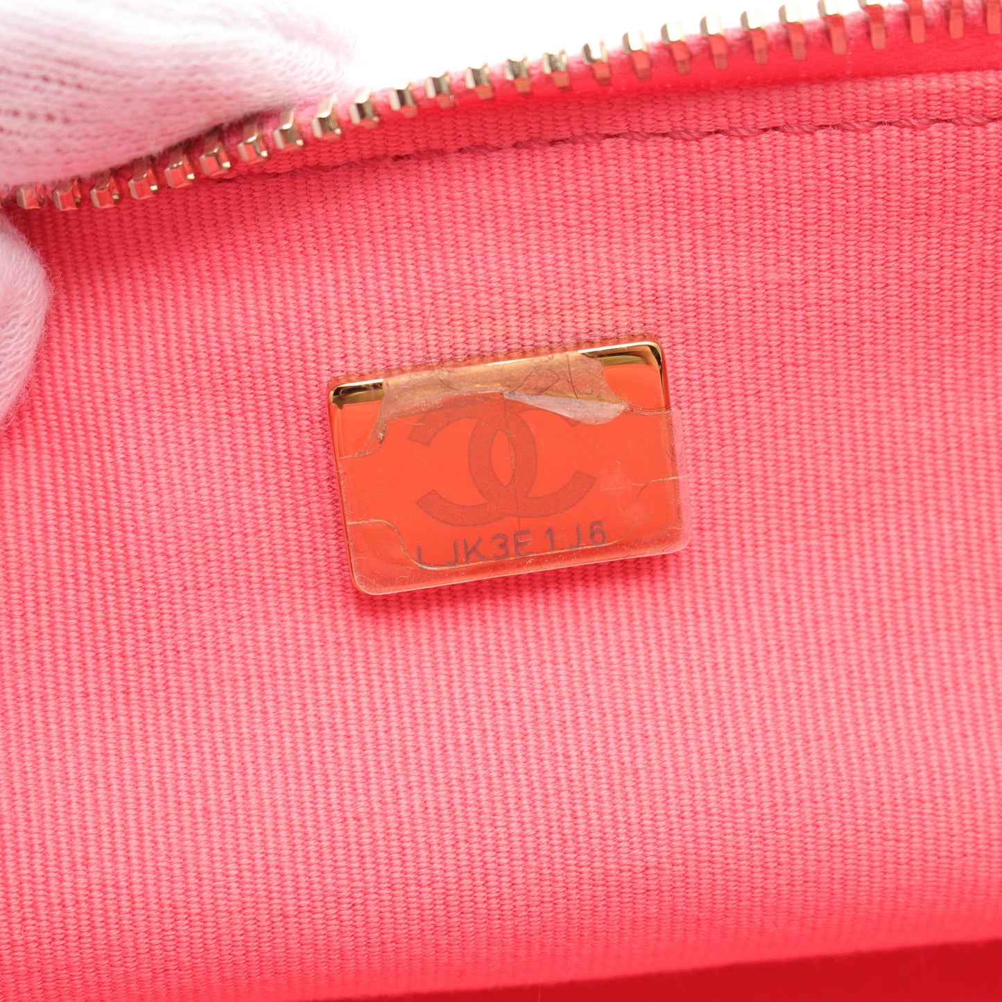 マトラッセ バニティバッグ チェーンショルダーバッグ ラムスキン ピンク ゴールド金具 2WAY シャネル バッグ CHANEL