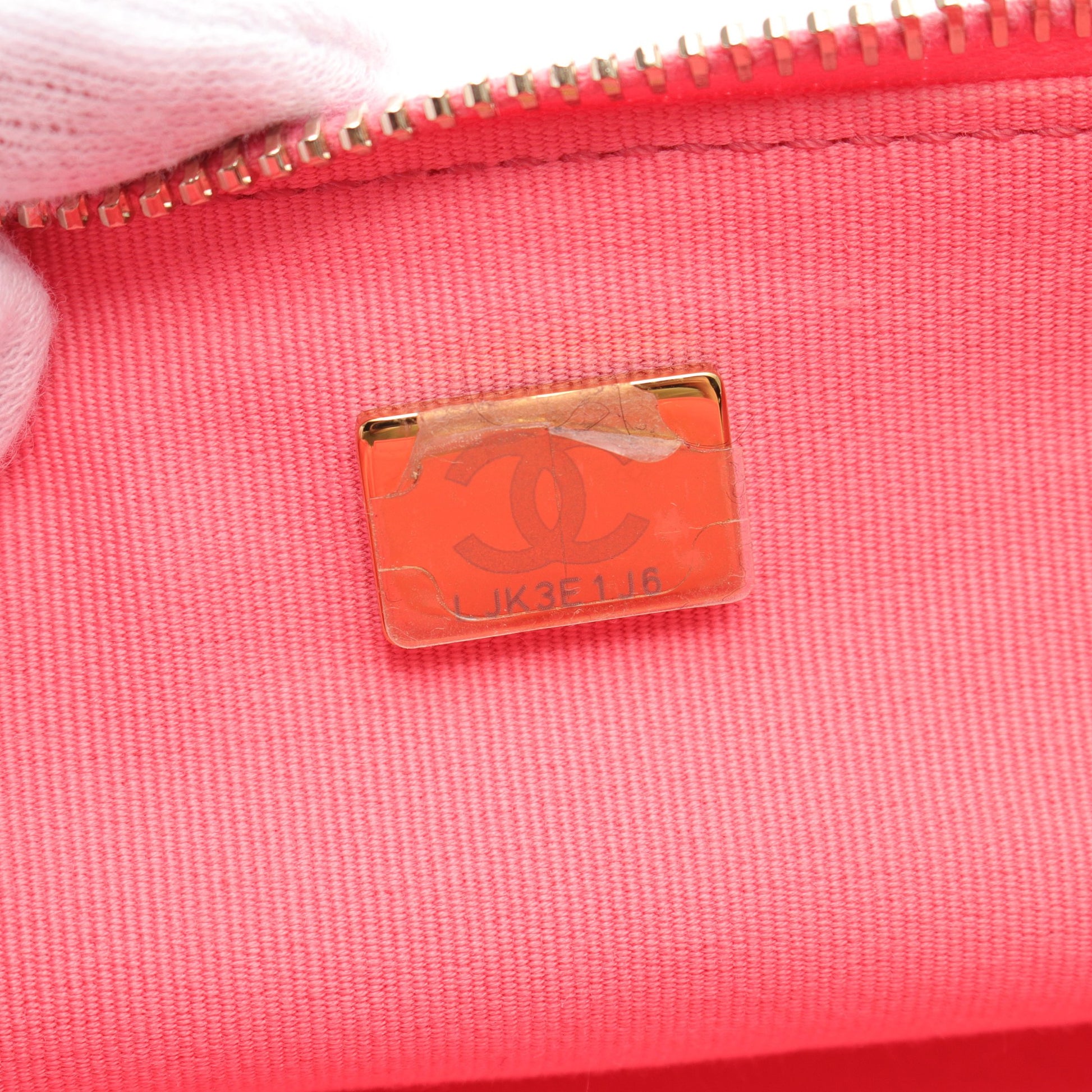 マトラッセ バニティバッグ チェーンショルダーバッグ ラムスキン ピンク ゴールド金具 2WAY シャネル バッグ CHANEL