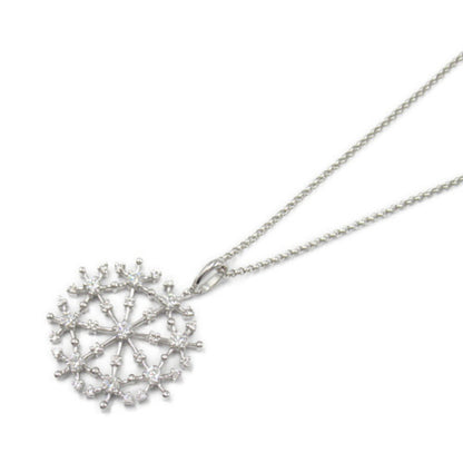 ダイヤ ネックレス ネックレス K18WG（ホワイトゴールド） ダイヤモンド クリア クイーン アクセサリー Queen