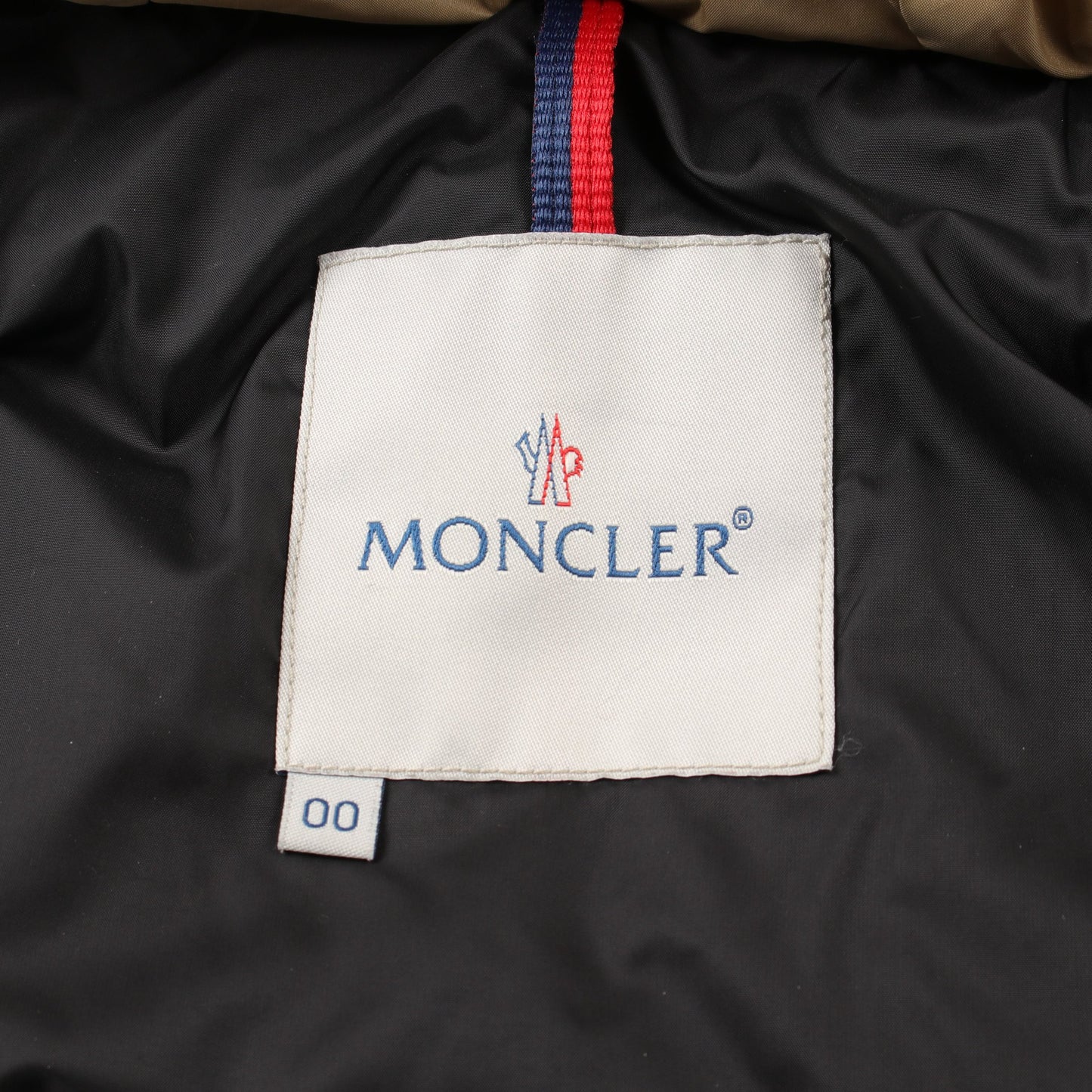 MESSINA ダウンコート ナイロン ベージュ フード付き モンクレール アウター MONCLER