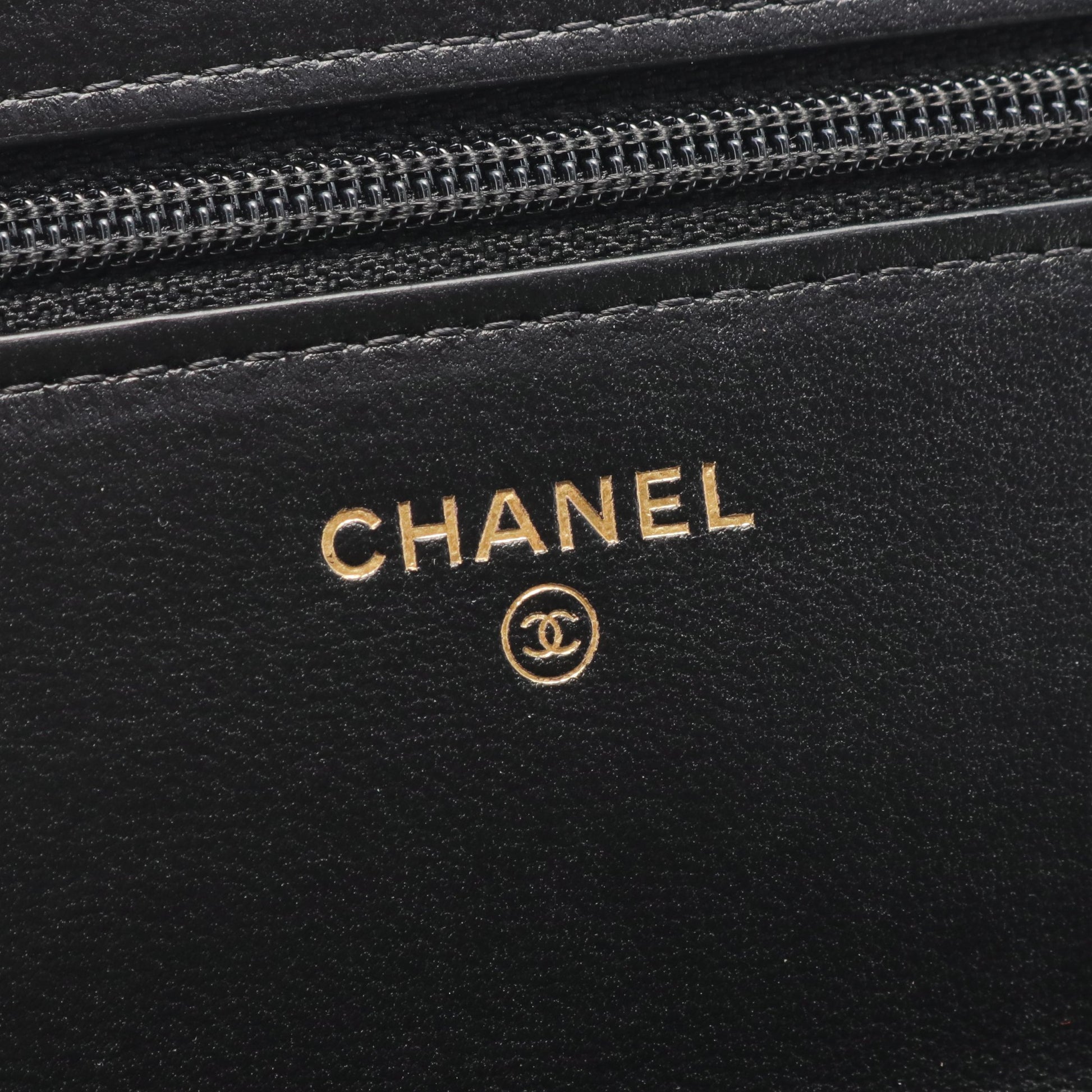 マトラッセ チェーンウォレット ラムスキン ブラック ゴールド金具 シャネル バッグ CHANEL