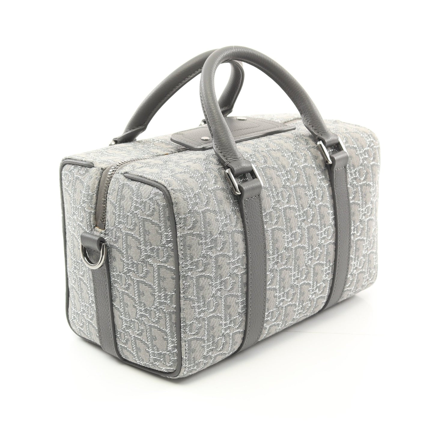 LINGOT26 ランゴ ハンドバッグ キャンバス レザー グレー 2WAY クリスチャンディオール バッグ Christian Dior