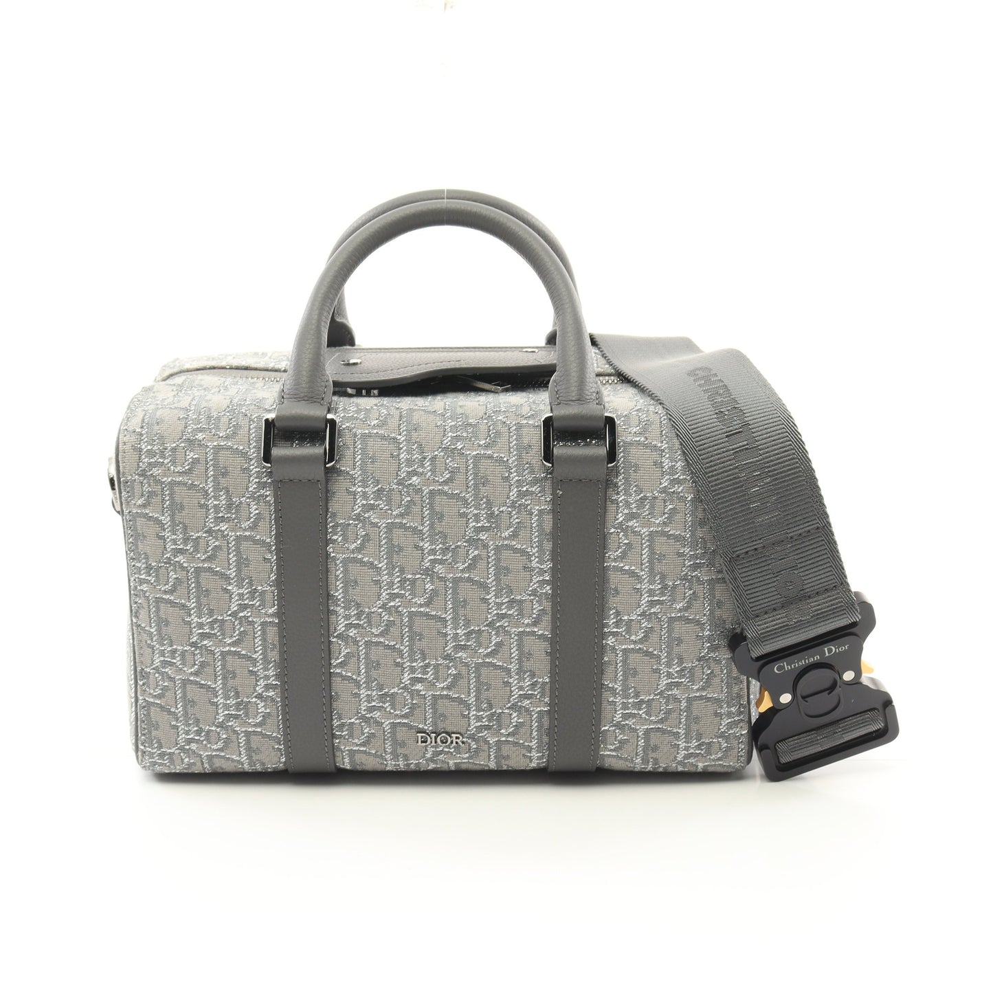 LINGOT26 ランゴ ハンドバッグ キャンバス レザー グレー 2WAY クリスチャンディオール バッグ Christian Dior